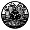Instant Karma Clocks Wall Clock Music Group Drums Drummer Rock