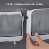 PENGQIMM 2 Pcs Soap Dish,Soap Box Holder,Soap Holder,Bar Soap Holder