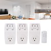 Remote Control Switch Socket Intelligent ABS Wireless for High Power