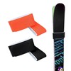 4Pcs Ski Straps, Skis and Pole Carrier Fasteners Adjustable Ski