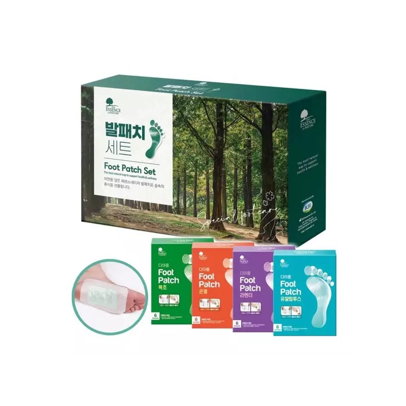 Essence Nature 수액패치 국산 건강 발패치 에센스네이쳐 선물용 판촉용 24매