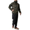Doqment Men's Rain Wear, Top and Bottom Set, Sizes S-4L,