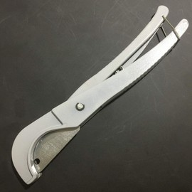 Vogueing Tool PVC Pipe Cutter, PEX Pipe Cutter, Heavy Duty Plastic Pipe Cutter for Cutting PVC/Gas/Pipe/Plastic Pipes (50mm Silver, Fast-SA-5508)