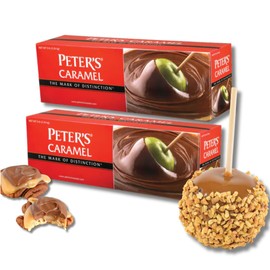 Peters Caramel Block For Caramel Apples and Candy Making, 5 Lb. (Pack of 2) by Lyza's Sweets & Treats