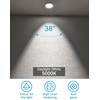 GOHDLAMP 12 Pack MR16 LED Bulbs, 50 Watt Equivalent, 5000K