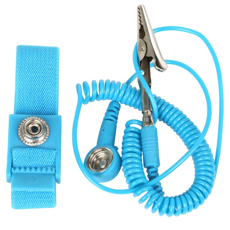 Anti Static Wristband Wrist Strap Band ESD Discharge, With Grounding