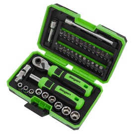 Siegen by Sealey Socket & Bit Set 38pc 1/4"Sq Drive - S01255