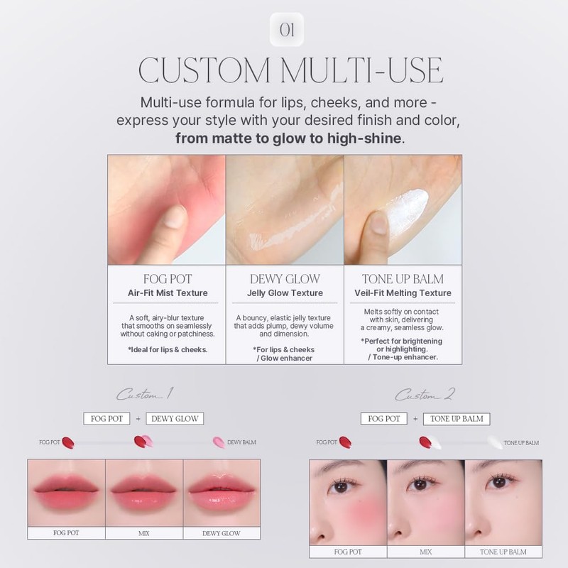 Heart Percent Dot On Mood Custom Lip & Cheek Single