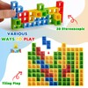 48 Pcs Tetra Tower Stacking Blocks Balance Game - Fun