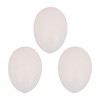RDEXP Plastic White Solid Fake Dummy Egg for Pigeons Pack