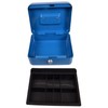 HOCHSTE Cash Box Petty Money Safe Deposit Steel Tin Security