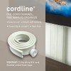 UT Wire Cordline 2-Way Cord Channel in Paintable White, 8-ft