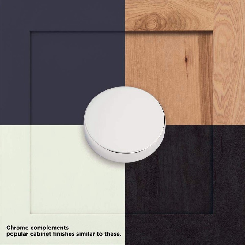 Liberty P34928-PC-C 128mm Classic Edge Kitchen Cabinet Hardware Pull, Polished