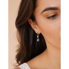 Starchenie Dangle Drop Earrings for Women 925 Sterling Silver Pear