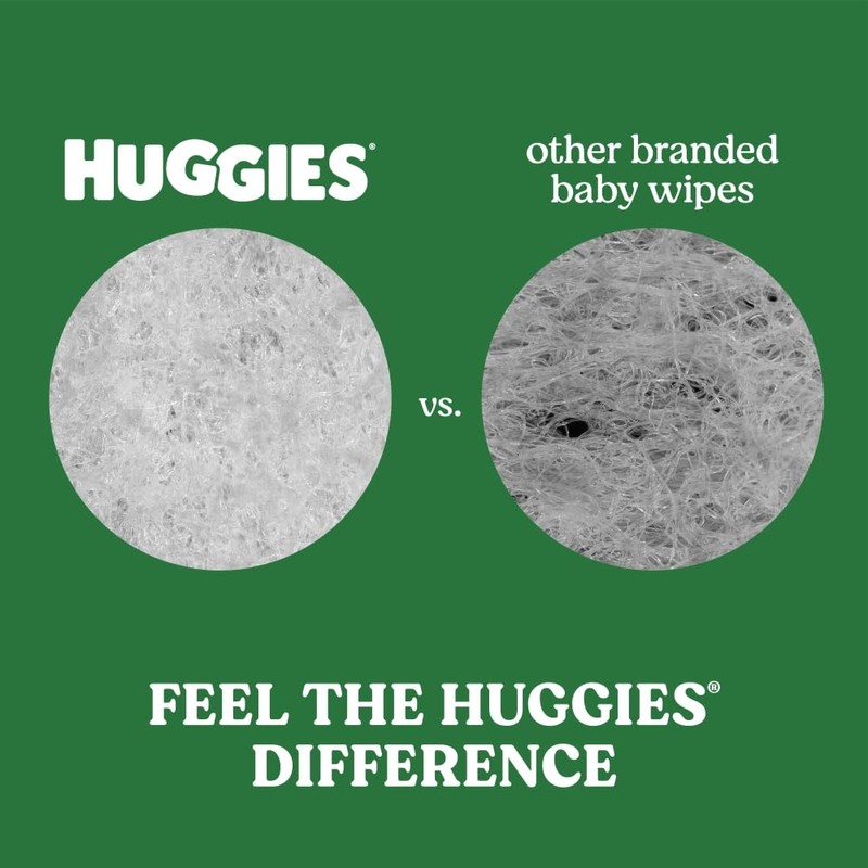 Huggies Extra Large Baby Wipes, Unscented, 9 Flip-Top Packs, 378