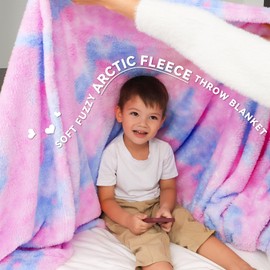 MUGD Soft Blankets Fuzzy Soft Fuzzy Throw Blanket Kids Warm Throw Blanket for Bed