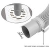 sourcingmap PVC Washing Machine Drain Hose Extension Kit, Universal Fit