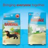 BioSwiss Bandages, Weiner Dog Shaped Self Adhesive Bandage Set, Latex
