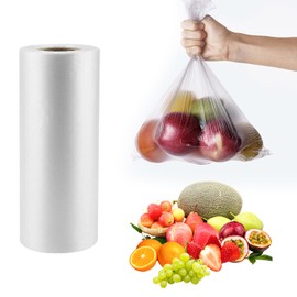 CLASSY Large 16" x 20" 350 Bags/roll Plastic Food Storage Bags, Plastic Produce bags for Vegetable Fruits, Bread(1 Roll)