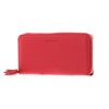 Coccinelle Tassel Zip Around Wallet Ruby, ruby