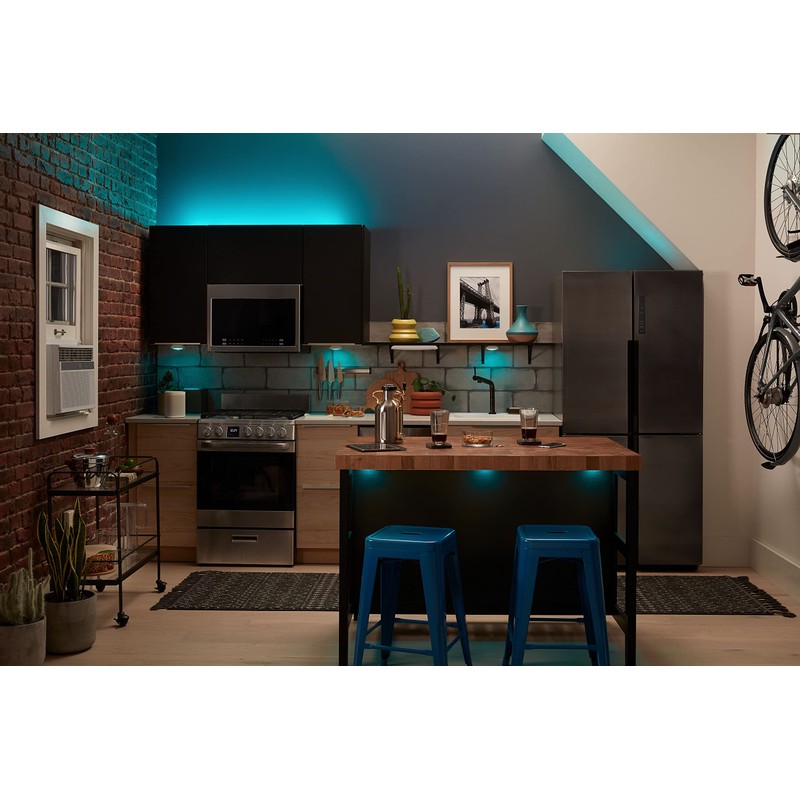 GE Lighting LED Puck Lights, Color Changing with Remote, Battery