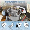 Qiuwanzia 698055 Carburetor for BS 690152 694203 121602 121607 121612
