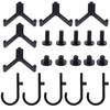 20pcs Tool Hooks for Suncast/Craftsman, V & J Shape Storage