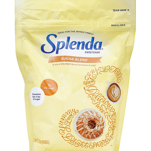 Splenda Sugar Blend 2 lb (Pack of 4)