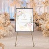 2 Pcs Easel Stand for Wedding Sign & Poster 46.5