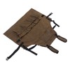 Woodworking Shop Apron Large Capacity Pocket Adjustment Shoulder Straps Waxed