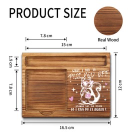 What I Did to Piss You Off Funny Work Sticky Notes Holder, Sarcastic, Sassy, Snarky Work Gifts for Coworkers, Women, Gag Office Desk Supplies Decor Self-Stick Note Pad Holders GAA54