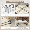 AMGSH Folding Hairpin Table Legs 12.6" / 320 mm, 4PCS