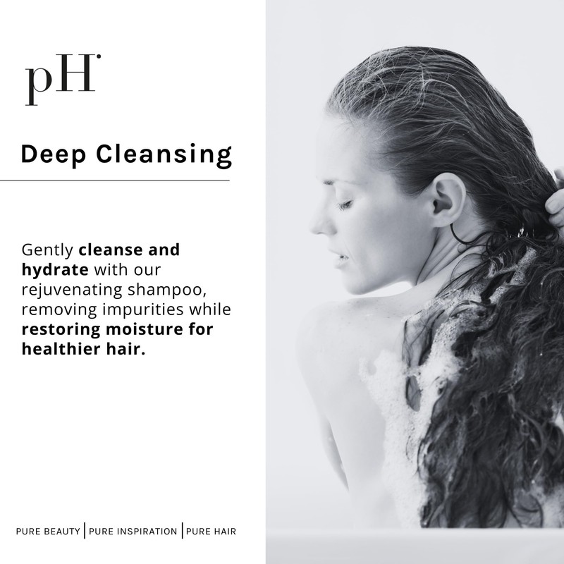 pH PURE HAIR Rejuvenating Shampoo & Deep Moisture Conditioner Set