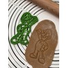 Cool Luigi Cookie Cutter & Mold Produced by 3D Kitchen