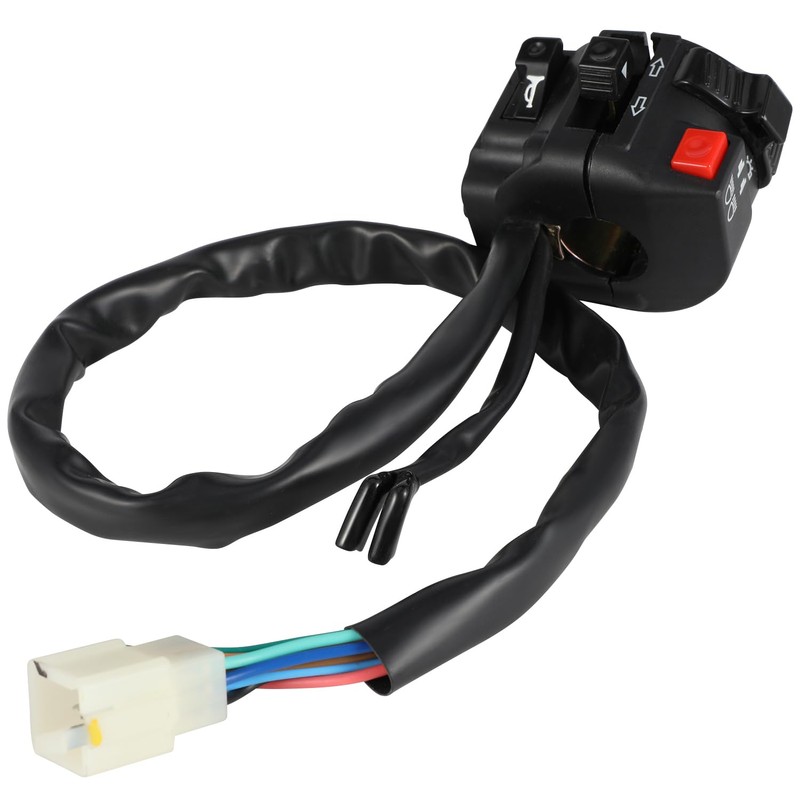 BAOUFF Dirt Bike Handlebar Switch for Hawk 250,Left Electric Motorcycle