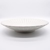 Hana Plate, Plate, Large, Approx. 9.1 inches (23 cm), Ginhaku,