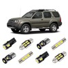 BRISHINE White Interior LED Light Kit for Nissan Xterra 2000