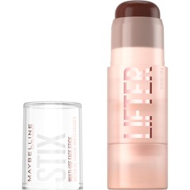Lifter Stix Multi-Use Face Stick - Contour, Highlight, Concealer Foundation Stick, All-In-One Creamy Face Makeup Stick with Cranberry Seed Oil, Maybelline:_90C Cool Very Deep
