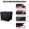 Youlvy Fire Pit Cover Rectangular 48 Inch,Propane Gas Fire Pit