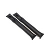 Seat Console Gap Cushion, PU Leather, Set of 2, Black