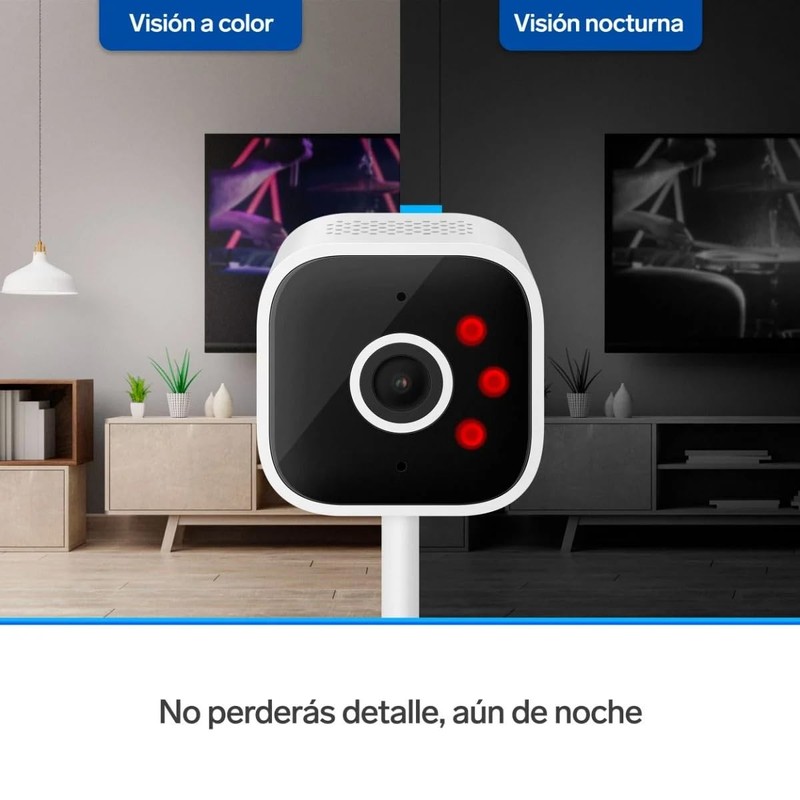 STEREN Cámara de Seguridad Wi-Fi* 3 Mpx Fija