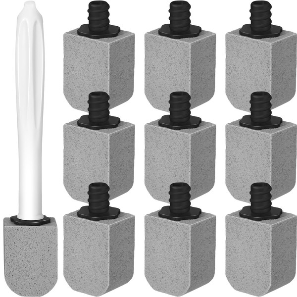 Qinyoung 10 Pcs Pumice Stone Toilet Bowl Cleaner Toilet Pumice