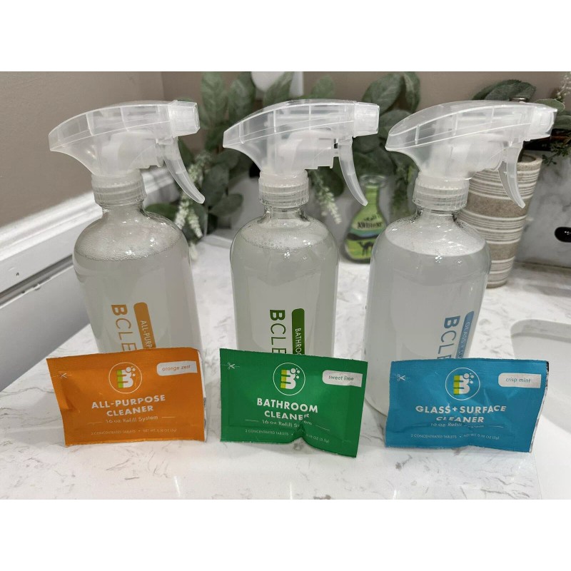 Boulder Clean Surface Cleaning Refill Kit - 16oz, Includes 3x