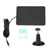 4W Solar Panel 5V Black IP65 Waterproof Solar Panels Charging