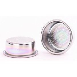 E&B Lab, by IMS Nanoquartz Precision Ridgeless Double Espresso Basket. For E61 58 mm Group Head (H28)