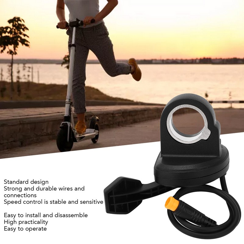 Electric Bike Thumb Throttle Right Electric Scooter Accelerator for Electric