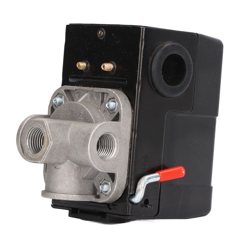 Air Compressor Pressure Switch 4 Ports Pressure Control Switch with