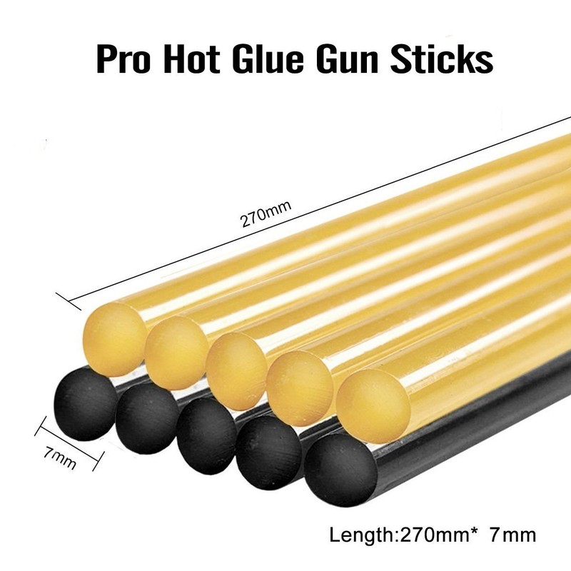 RITYHOFT 車 凹み直し デントリペア 用品 グルースティック ホットメルト 接着剤 グルーガン用スティック 長さ27CM*直径0.7CM