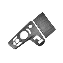 JUIVEEL Central Gear Shift Panel Cover Center Control Cover Trim Car Interior Parts Compatible with Kia Sportage 2023-2025 Accessories (Wood Grain Style)