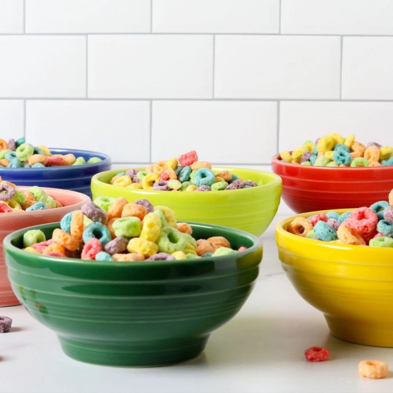 Fiesta® 14oz Small Footed Bowl | Scarlet